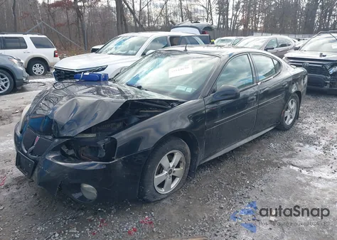 2005 Pontiac Grand Prix Gt из США, поврежденный, VIN 2G2WS542251337590